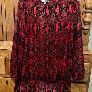 Bb Dakota dress snake print xs